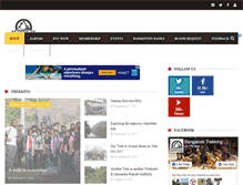 Tablet Screenshot of bangaloretrekkingclub.com
